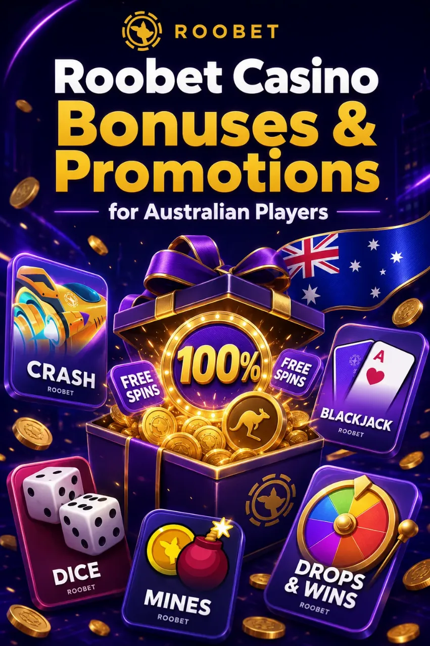 Roobet Casino Bonuses & Promotions for Australian Players
